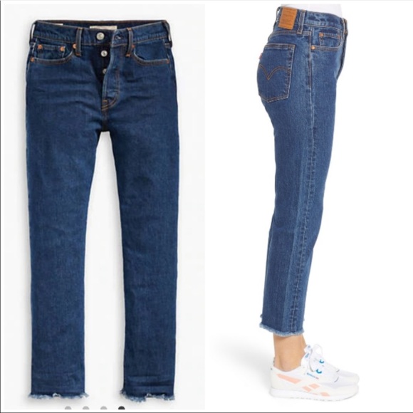 🔥🔥🔥NWT LEVI’S WEDGIE FIT STRAIGHT JEANS - Picture 3 of 7